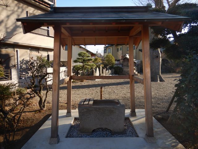 川越観音寺 手水舎