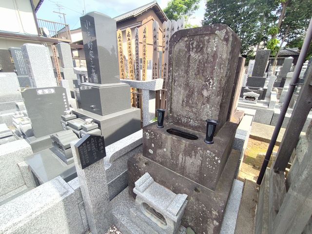 赤穂浪士・矢頭右衛門七の妹のお墓