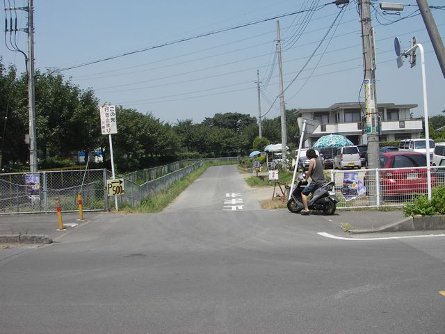 川越水上公園の民間駐車場