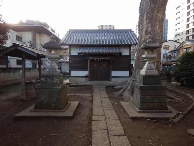 川越・菅原神社 社殿