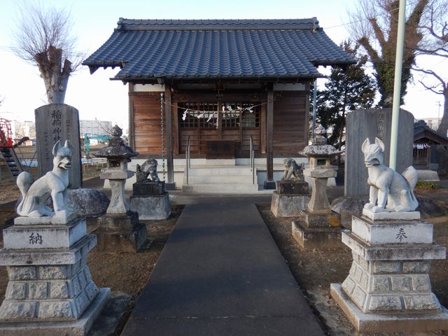 川越│稲荷神社 参道