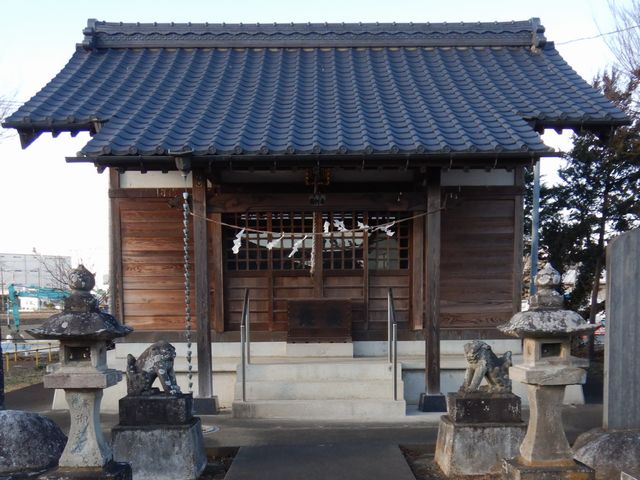 川越│稲荷神社 社殿