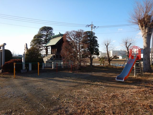 川越│稲荷神社 稲荷神社児童遊園