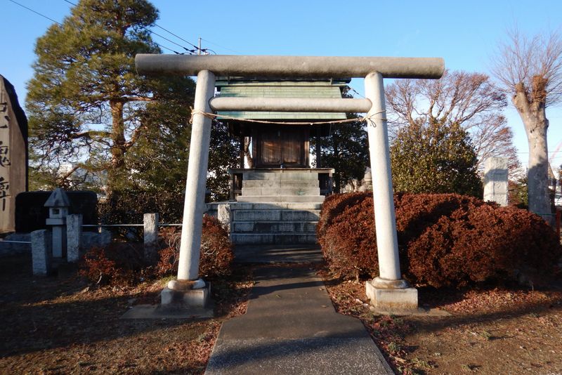 川越・石田本郷の神社「芳野神社」