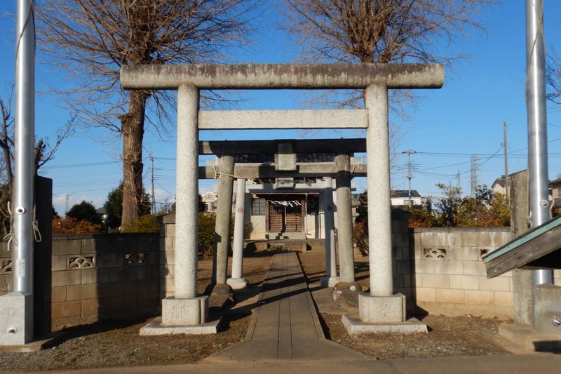 川越市・鹿飼「神明宮」