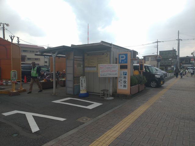 川越市役所駐車場