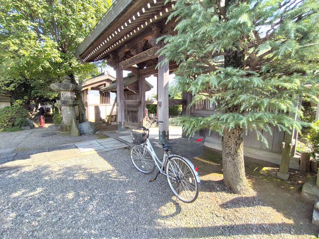 川越 長徳寺 駐輪場