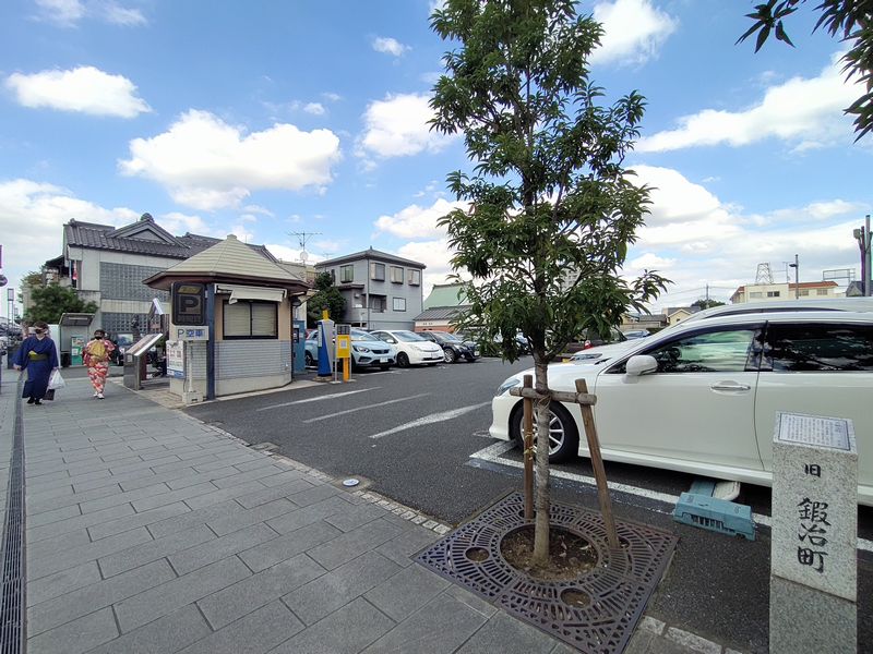 幸町駐車場とトイレ