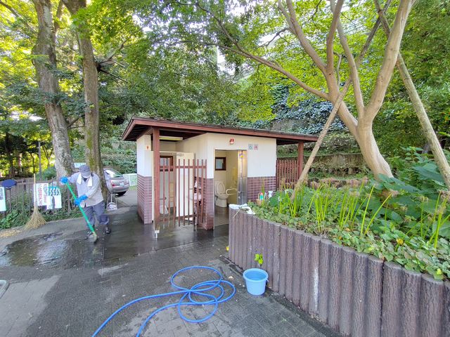 仙波河岸史跡公園のトイレ