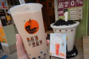 「烏煎道黒龍茶 川越店」の黒糖タピオカミルクティーを飲んできました