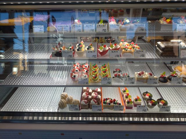 ポタジェのカットケーキ