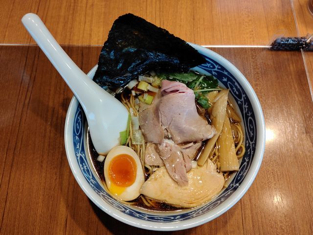 煮干しそば黒醤油