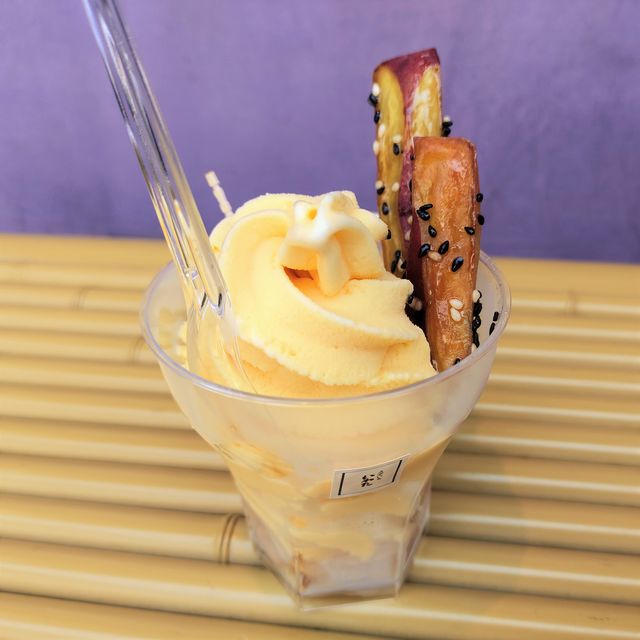 川越いわた 大学いもパフェ