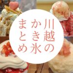 【2022年】川越のオススメかき氷11選！美味しいお店を紹介します