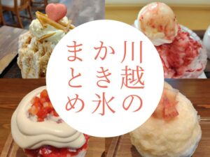 【2022年】川越のオススメかき氷11選!美味しいお店を紹介します