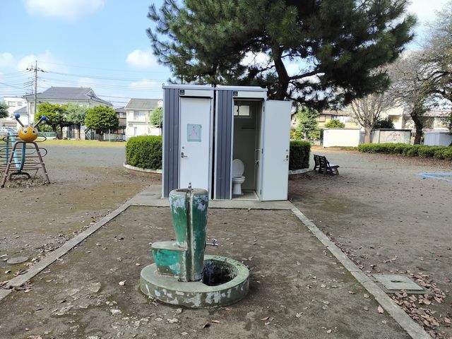 川越・南台かすみ公園 水飲み場・トイレ