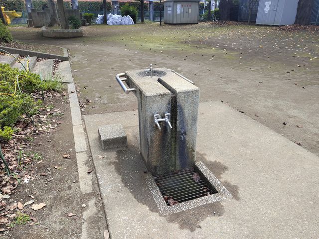 川越 南台ふじみ公園 水飲み場