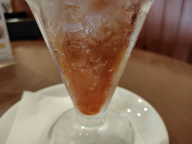 紅茶のかき氷