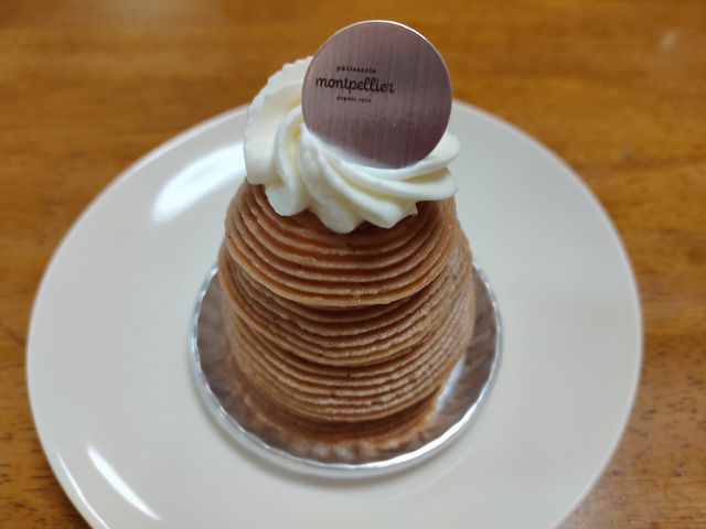 川越 モンペリエ洋菓子店 モンブラン