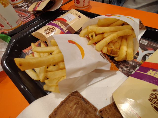 バーガーキングのフライドポテト