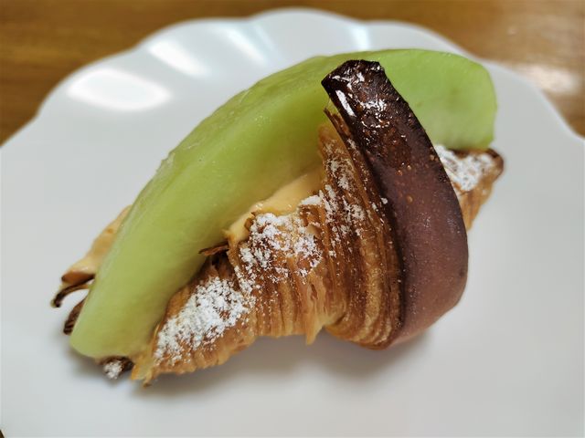メロンのクロワッサンサンド