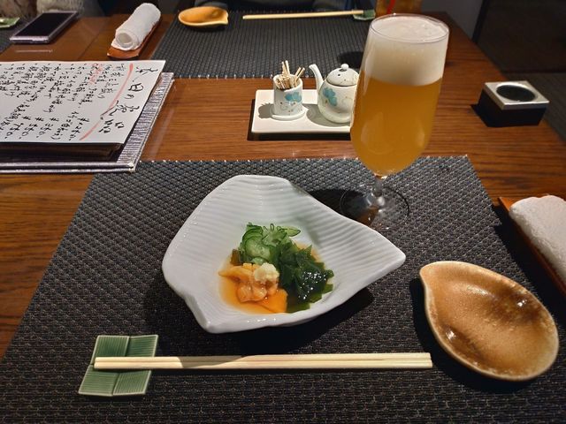 ホヤの酢の物