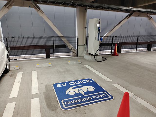 川越ユープレイス EV充電スタンド