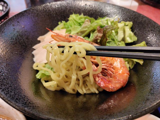 海老のつけ麺