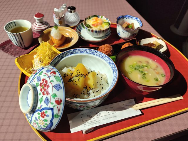 さつまいもミニ懐石