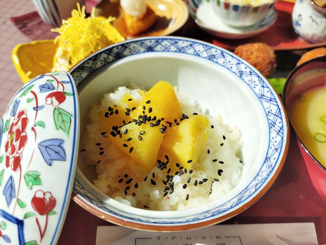 さつまいもミニ懐石