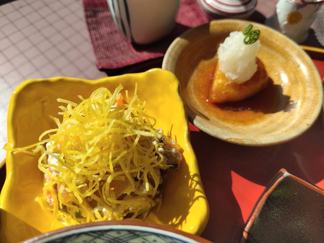 さつまいもミニ懐石