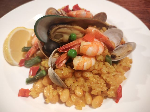 葡萄入り2色のガスパチョ