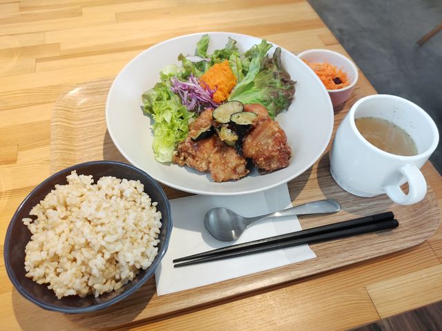 川越「R cafe」 ランチセット