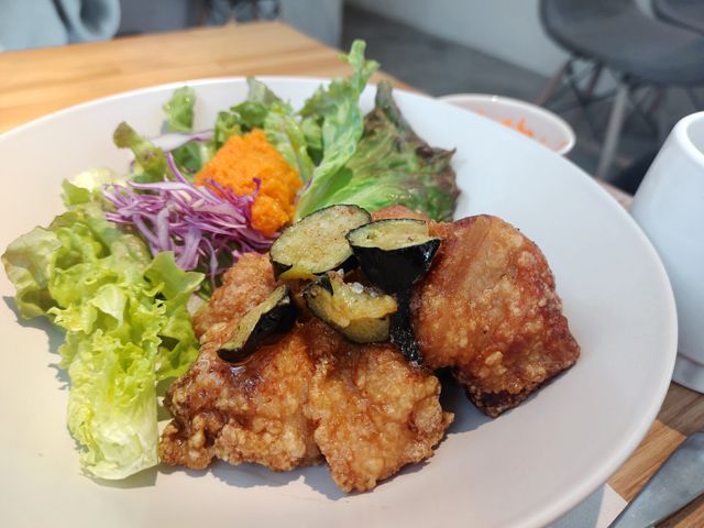 川越「R cafe」 ランチセット