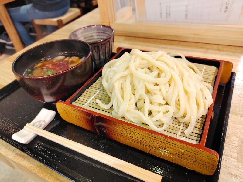 川越一番街「ゆ乃うどん」