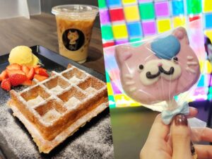 川越にワッフル専門店「Gato」オープン!可愛すぎる猫ワッフルを買ってみた