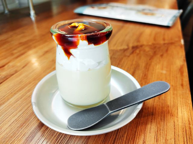 川越 パスタ「CM2 OFFICE」自家製生プリン