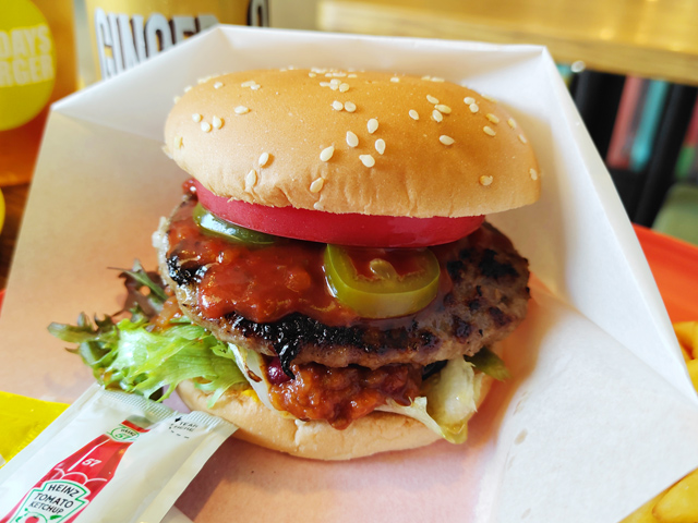川越 GOOD DAYS BURGER チリソースサルサバーガー