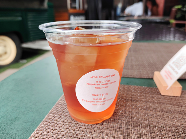 LaFoireのアイスティー