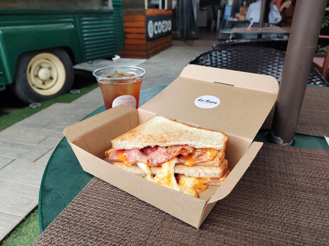 LaFoireのホットサンド