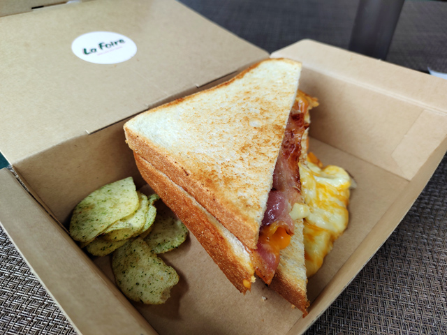 LaFoireのホットサンド