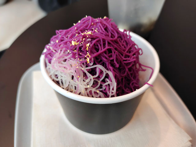 川越 KUROcafeのモンブラン