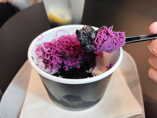 川越 KUROcafeのモンブラン