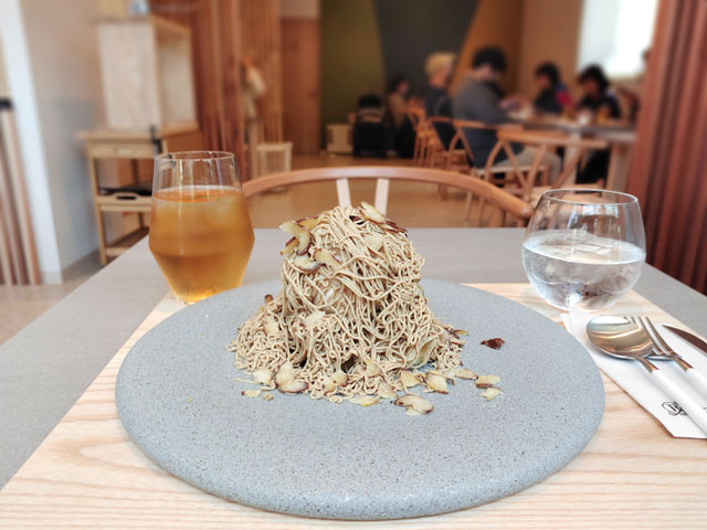 栗歩川越店のモンブラン