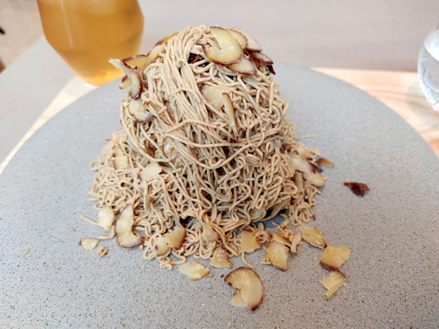 栗歩川越店のモンブラン