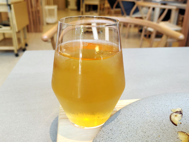 栗歩川越店のほうじ茶