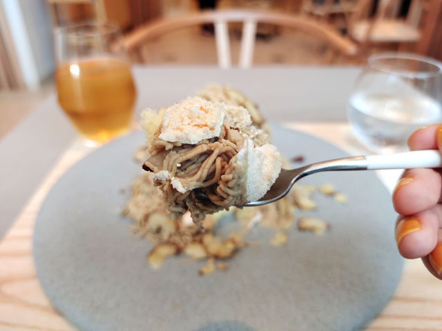 栗歩川越店のモンブラン