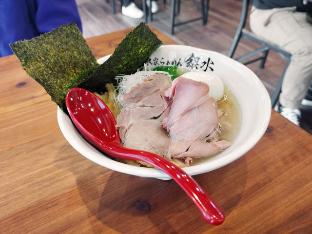 特製淡麗塩らぁめん
