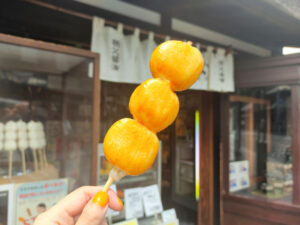 川越「新井武平商店」味噌ダレが旨い「黄金だんご」を食べ歩き！