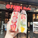 U_PLACEのアットファーム「@FARM Style」の新鮮フルーツサンドを堪能